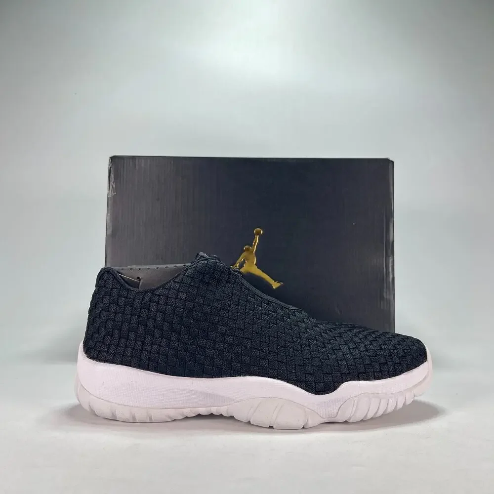 Air Jordan Future Low Black White Lifestyle Sneakers 718948-002 Men's Size 10